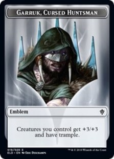 (image for) Garruk, Cursed Huntsman Emblem